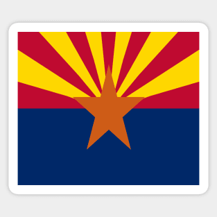 Flag of Arizona. USA Sticker